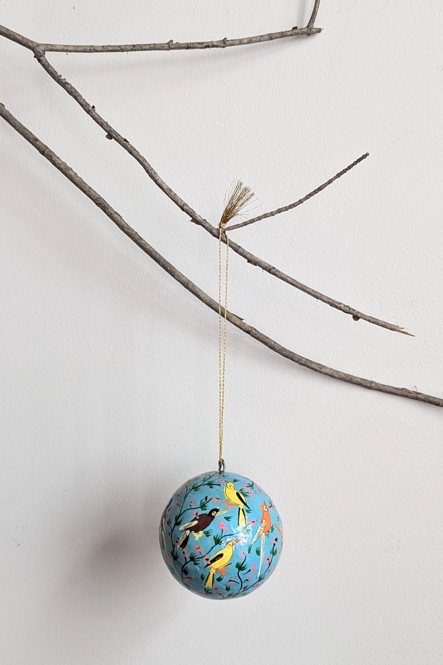 Hand painted Christmas Ornaments II (Set of 2)