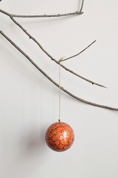 Hand painted Christmas Ornaments I (Set of 2)